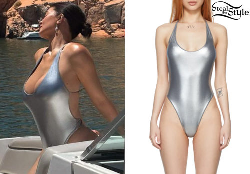 Silver Swimsuit