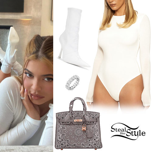 White Bodysuit and Boots