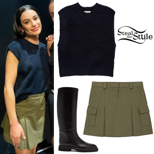 Black Vest, Cargo Skirt