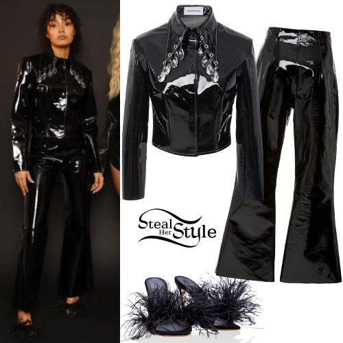 Patent Jacket and Pants