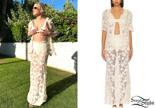 Crochet Top and Skirt