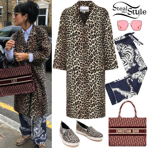 Leopard Coat and Shoes