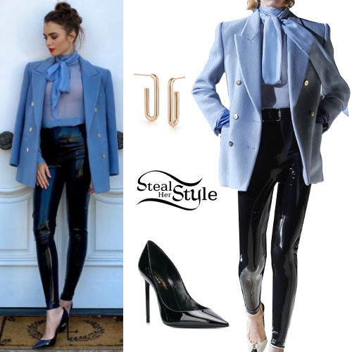 Blue Jacket, Vinyl Pants