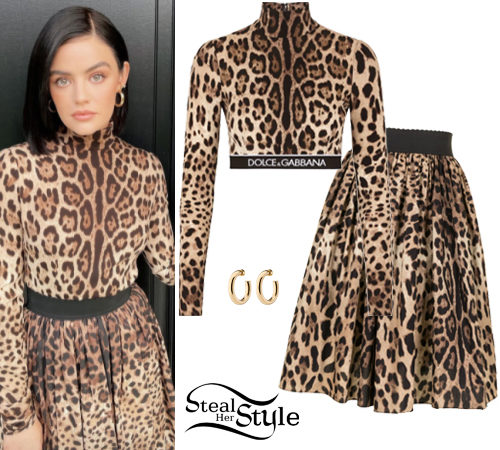 Leopard Top and Skirt