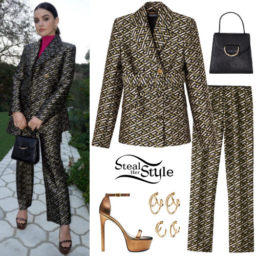 Printed Blazer and Pants