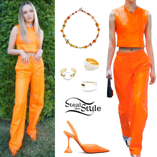 Orange Top and Pants