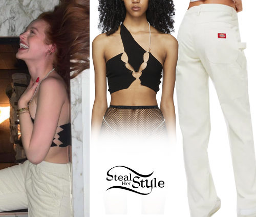 Black Top, Corduroy Pants