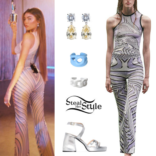 Printed Top and Pants