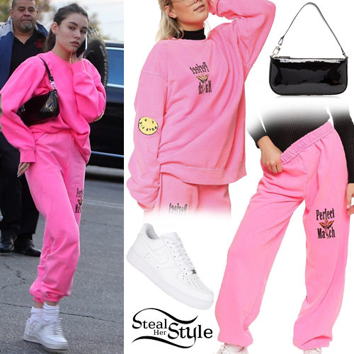 Pink Sweatshirt and Joggers