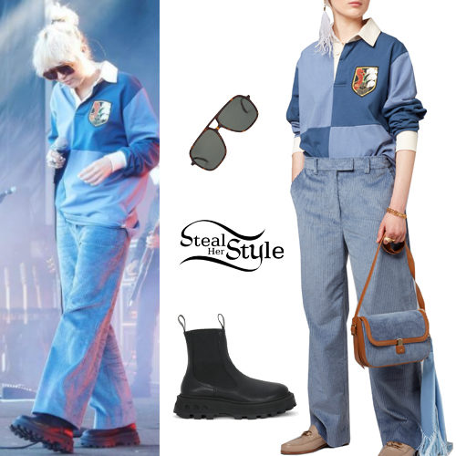 Blue Polo Sweatshirt and Pants