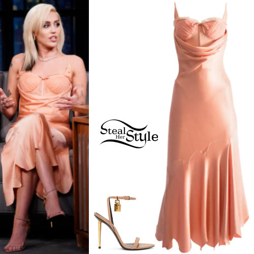 Pink Dress and Sandals