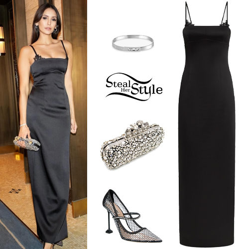 Black Dress and Pumps