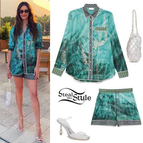 Printed Shirt and Shorts