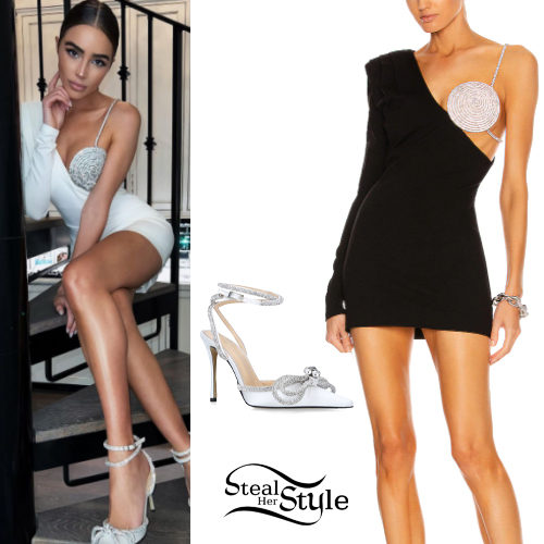 Embellished Dress and Pumps