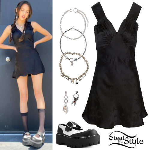 Black Dress, Platform Shoes