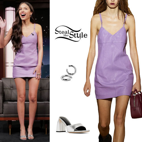 Lilac Dress, Silver Sandals