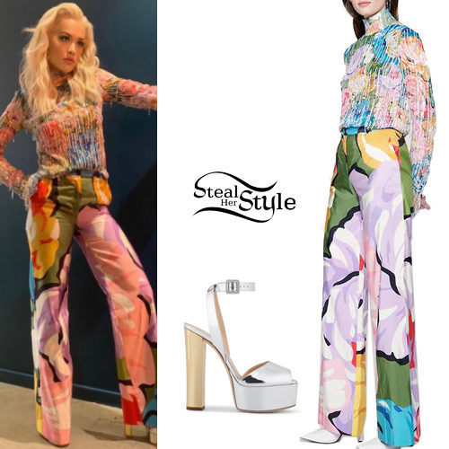 Printed Top and Pants