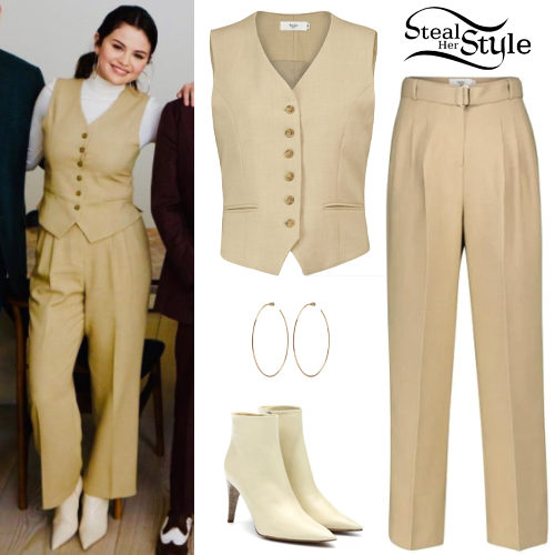 Beige Vest and Pants