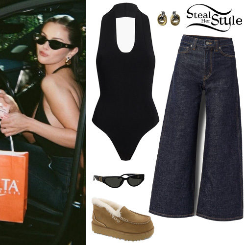 Black Bodysuit, Blue Jeans