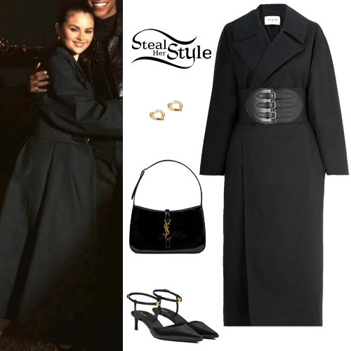Black Coat and Pumps