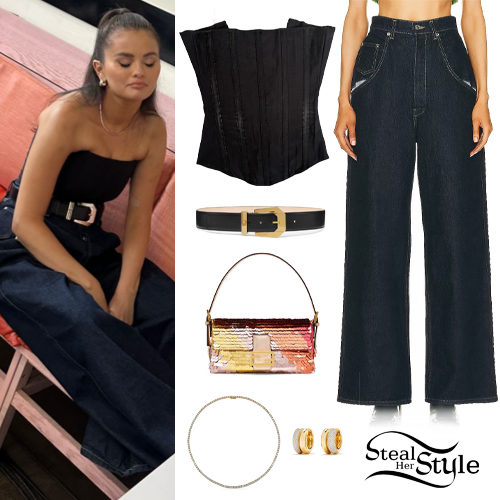 Black Corset, Blue Jeans