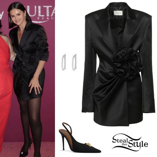 Black Dress and Pumps