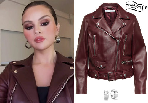 Burgundy Leather Jacket