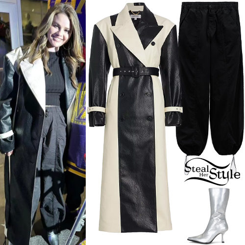 Colorblock Coat, Parachute Pants