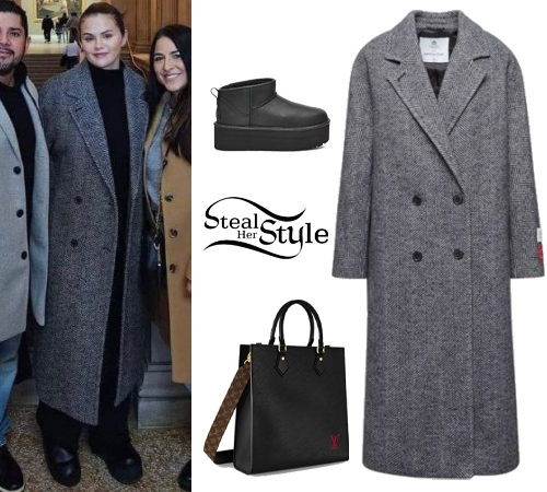 Herringbone Coat, Platform Boots