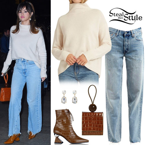 High Neck Sweater, Croc Boots