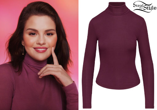 Long Sleeve Turtleneck Top