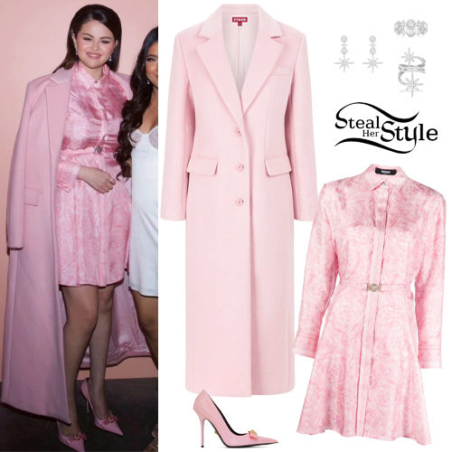 Pink Dress and Coat