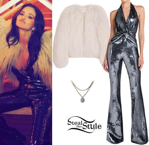 Sequin Jumpsuit, Hair Jacket