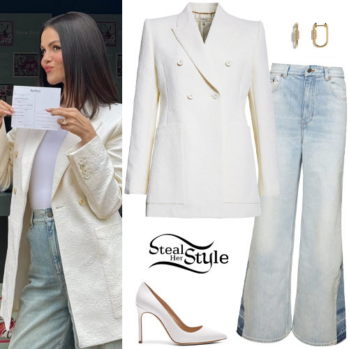 White Blazer, Blue Jeans