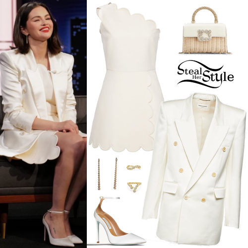 White Dress and Blazer