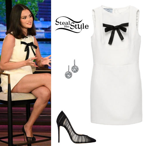 White Dress, Black Pumps