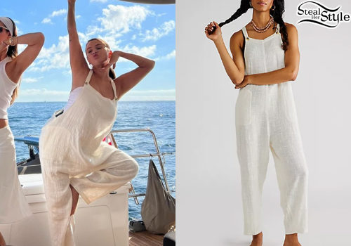 White Jumpsuit and Dress