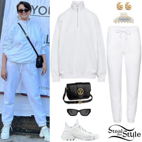 White Sweatshirt and Pants