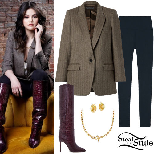 Wool Blazer, Croc Boots