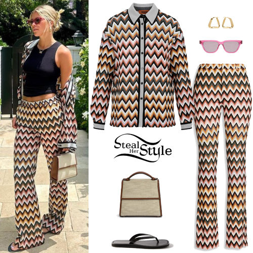 Chevron Print Shirt and Pants