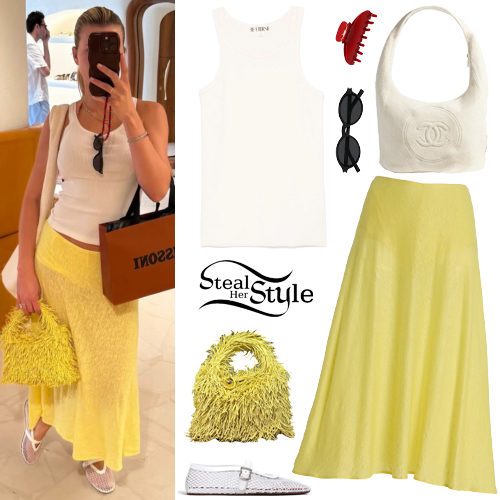 White Tank, Yellow Skirt