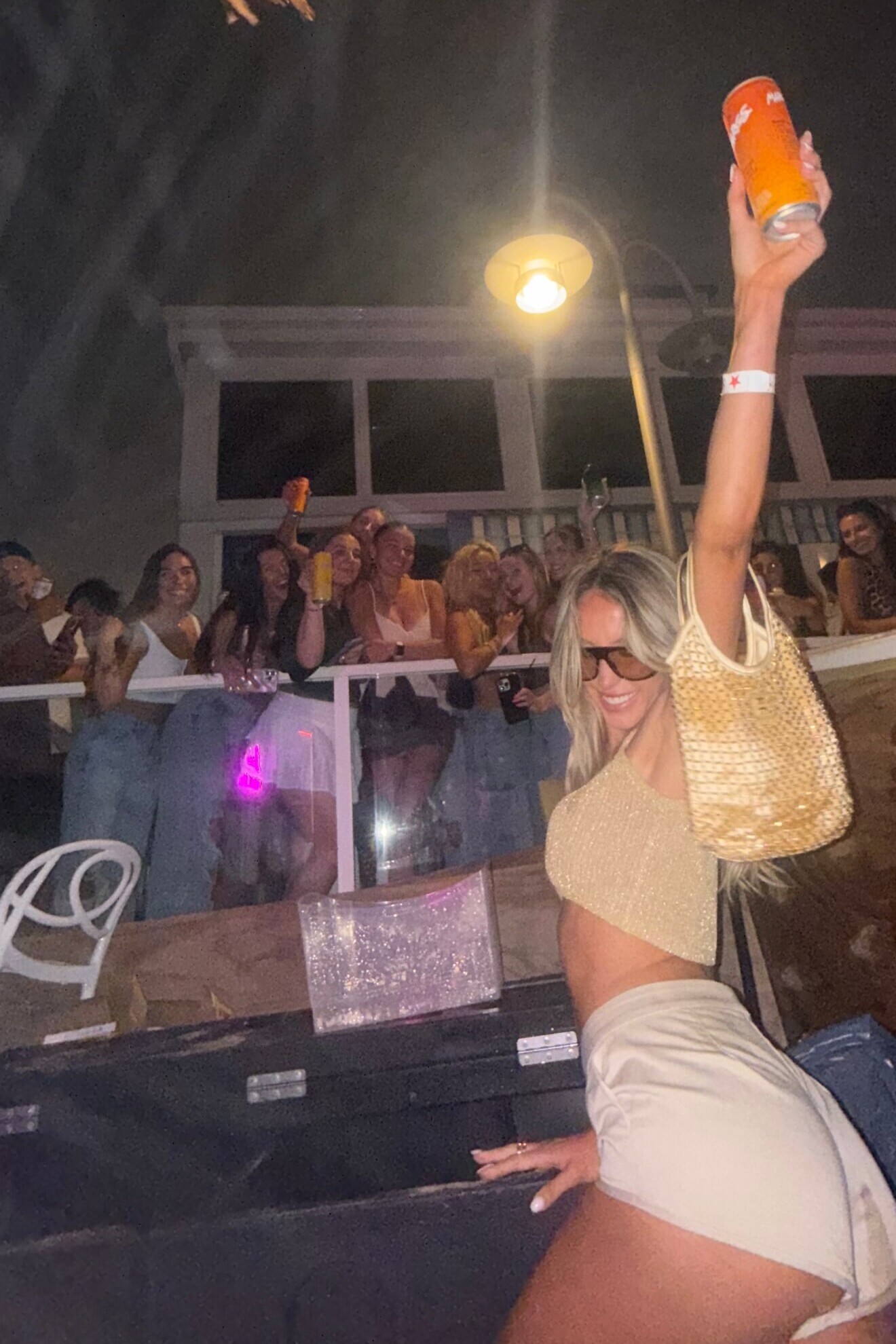 Alix Earle Sip Margs Jersey Party June 6, 2025