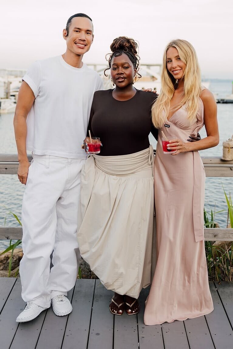 Alix Earle Patrick Ta out of Office Party July 30, 2025