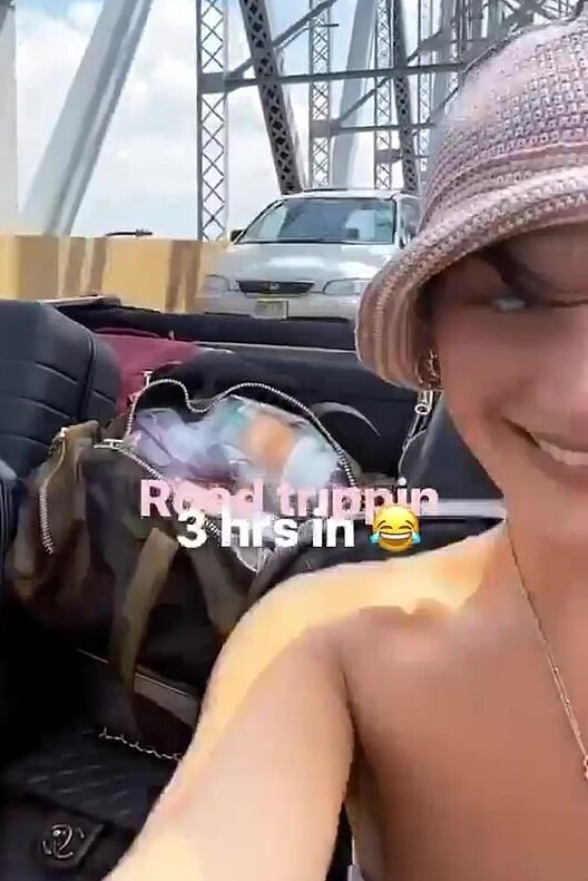 Bella Hadid Instagram Story July 13, 2020