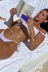 Bella Hadid Instagram Story October 11, 2020