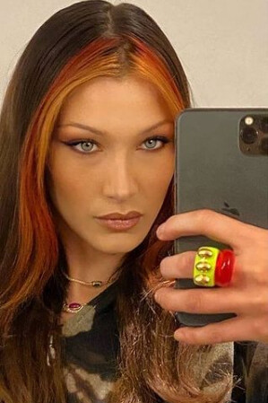 Bella Hadid Instagram Story January 3, 2021