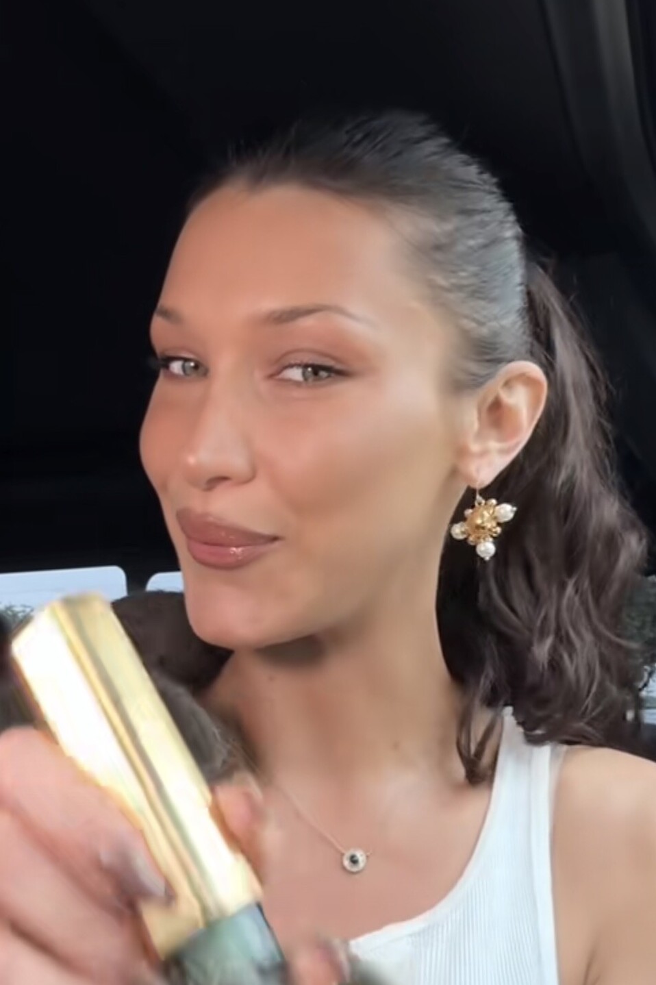 Bella Hadid Tiktok February 10, 2025