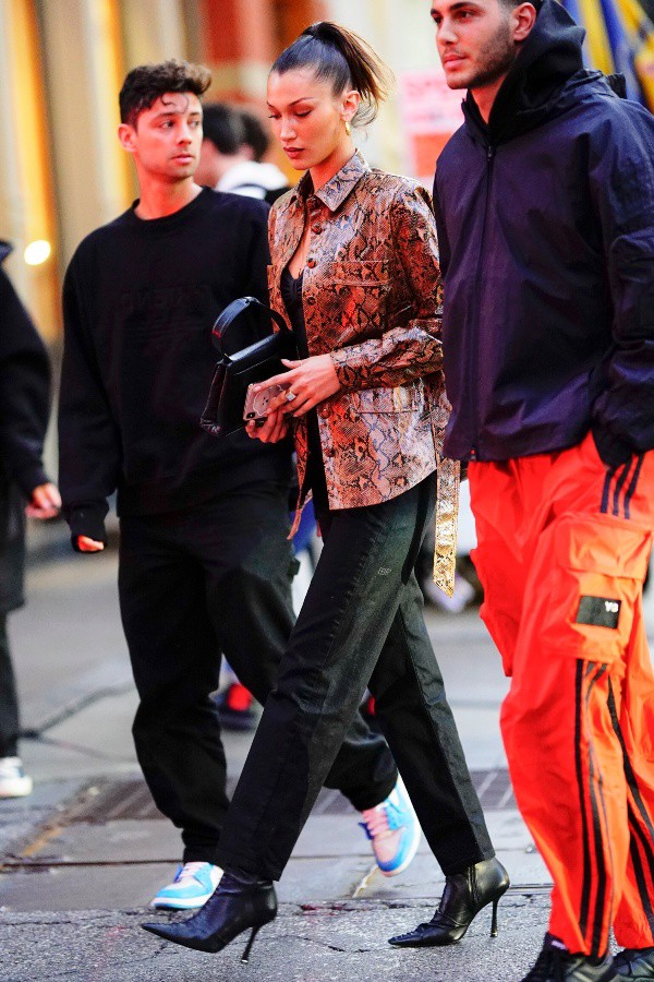 Bella Hadid New York City January 12, 2020