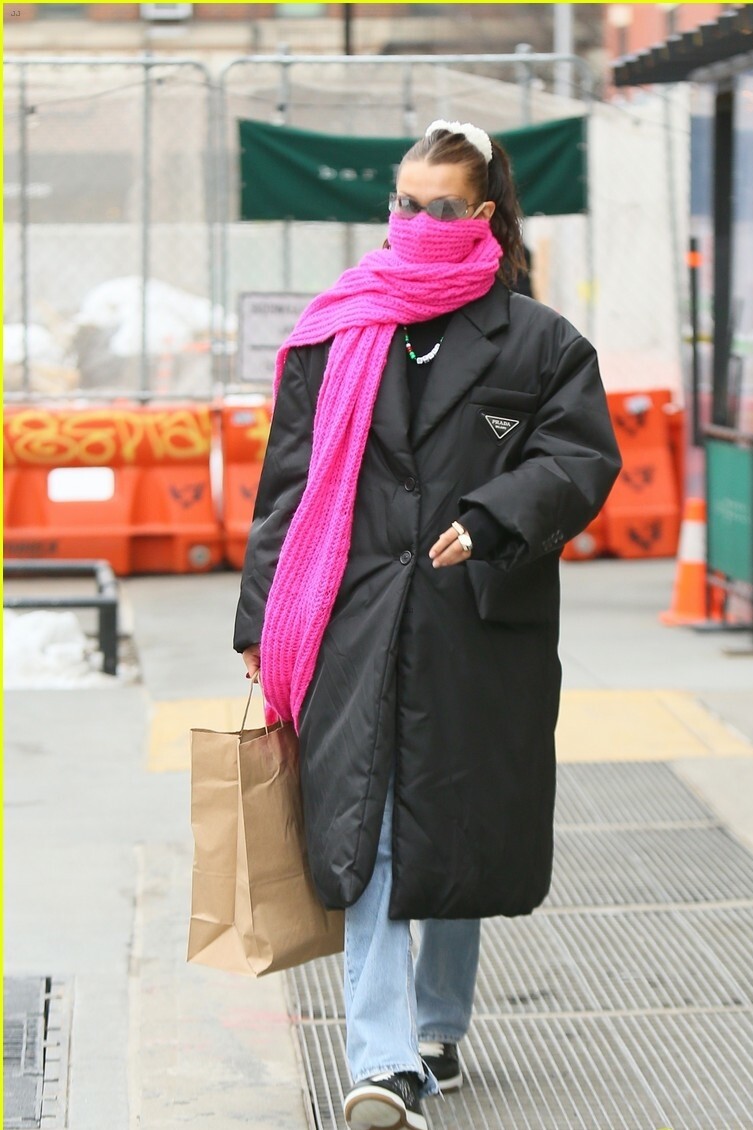 Bella Hadid New York February 13, 2021