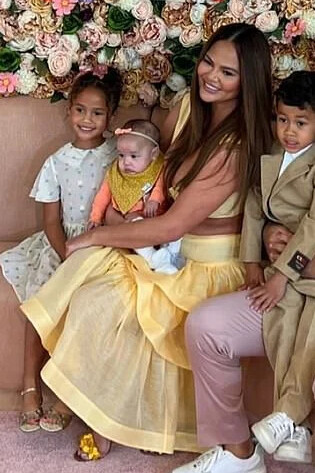 Chrissy Teigen Cravings Bakery Opening Interview May 12, 2023